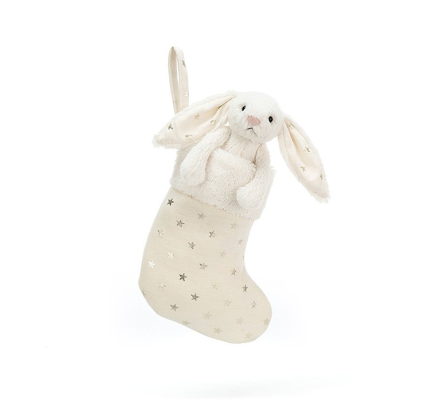 Knuffel Konijn Bashful Twinkle Bunny Stocking