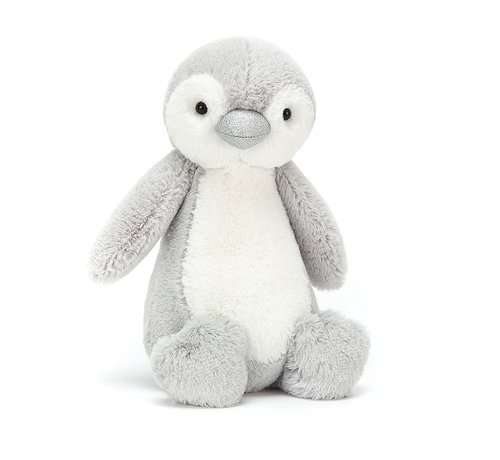 Jellycat Knuffel PinguÏn Bashful Sparkle Penguin