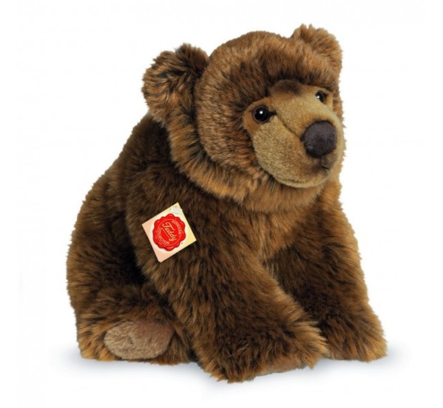 Stuffed Animal Brown Bear 30 cm