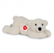 Hermann Teddy Knuffel IJsbeer Richi Liggend 42 cm