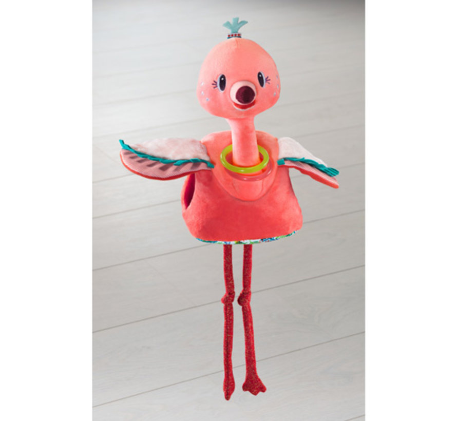 Knuffel Flamingo Anaïs en haar Baby's