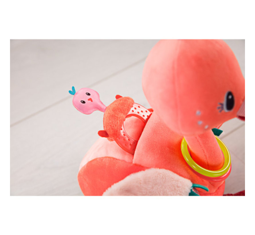 Knuffel Flamingo Anaïs en haar Baby's