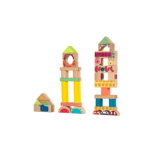 Lilliputiens Jungle Building Blocks