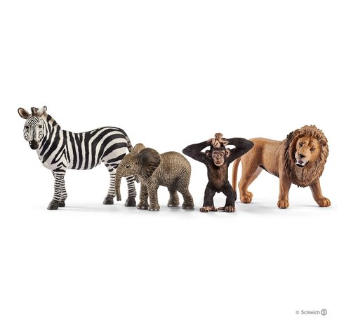 Schleich Speelset Wild Life Starter Set 4-delig 42387