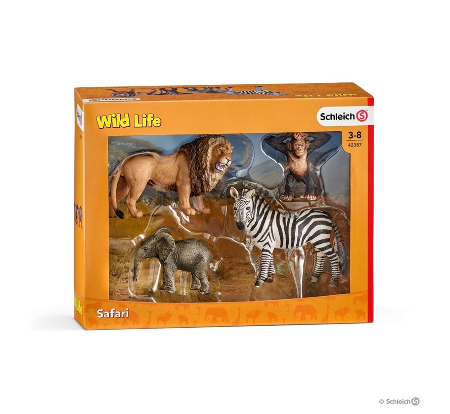 Speelset Wild Life Starter Set 4-delig 42387