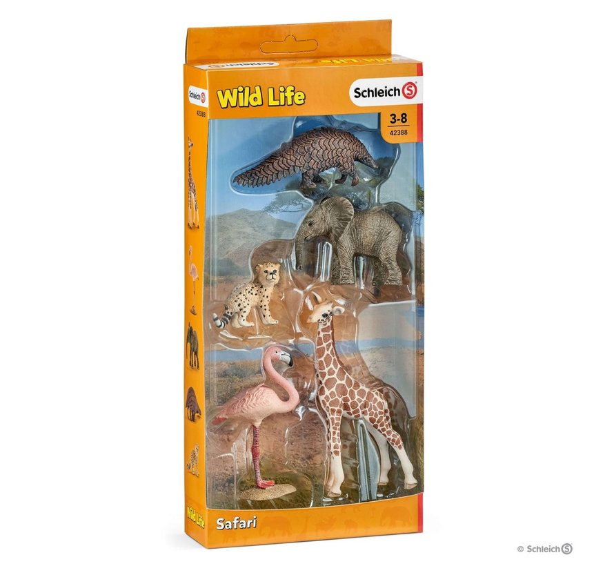 Speelset Assortiment Wild Life Dieren 42388