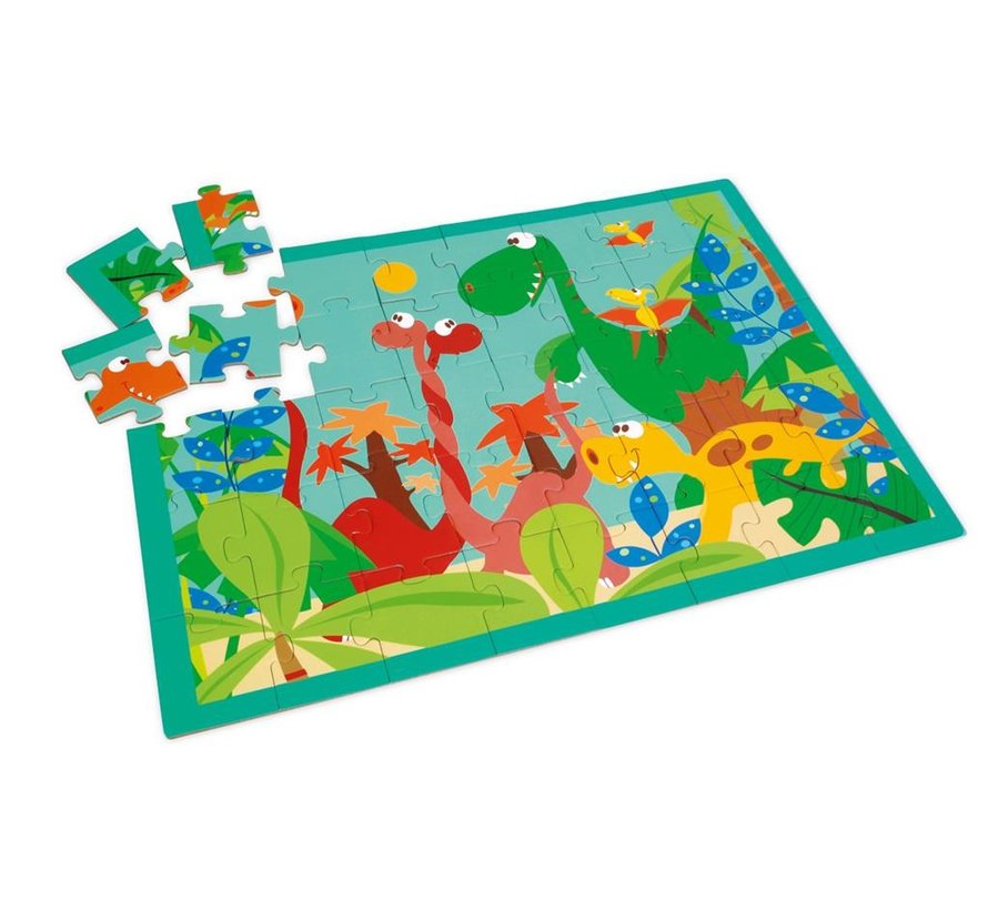 Puzzel Dino Wereld