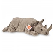 Hermann Teddy Stuffed Animal Rhino Lying Down 48 cm