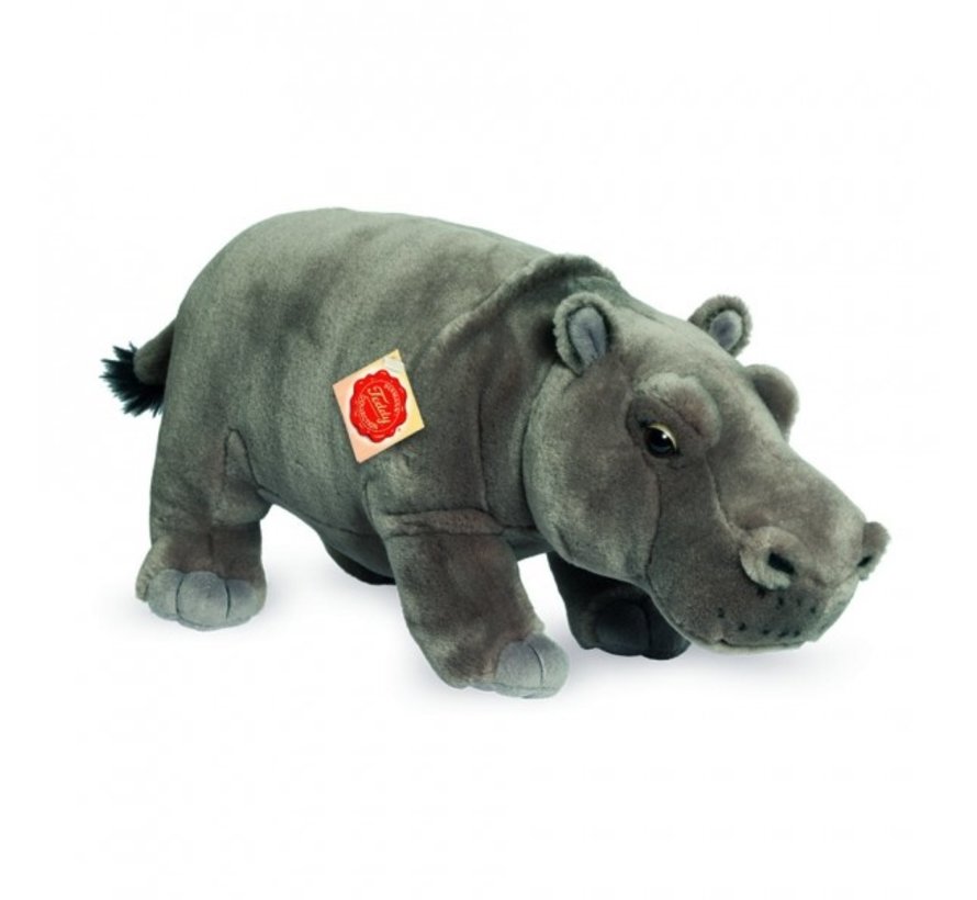 Stuffed Animal Hippopotamus Standing 32 cm