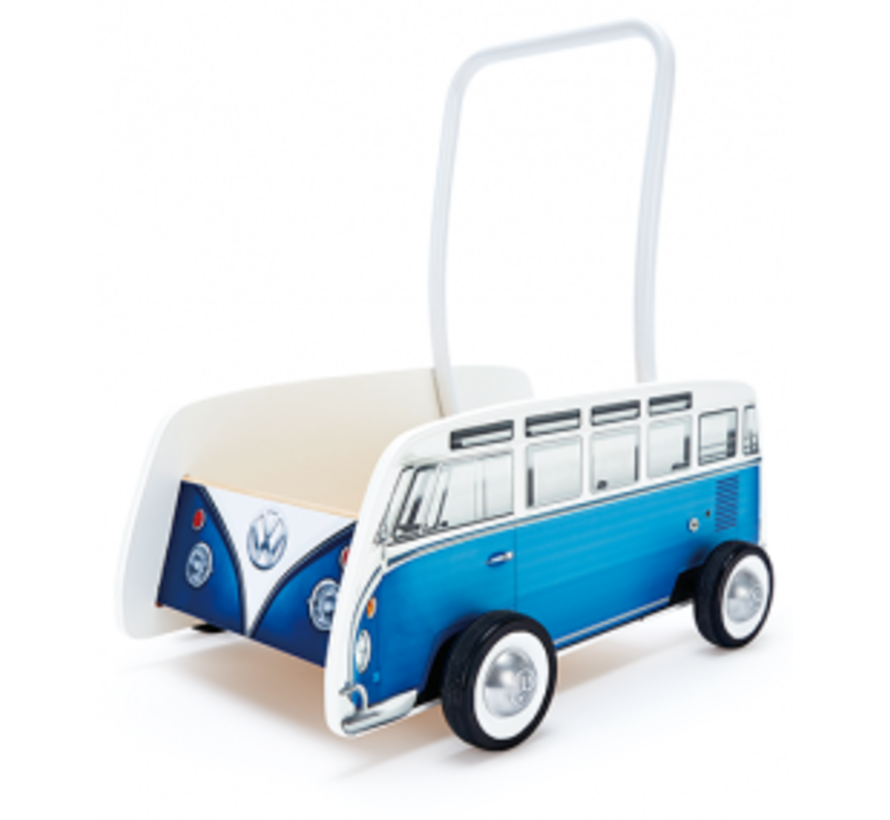 Loopwagen Classic VW T1 Blauw