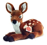 Hermann Teddy Stuffed Animal Bambi Deer Lying Down