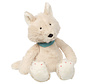 Soft white plush fox