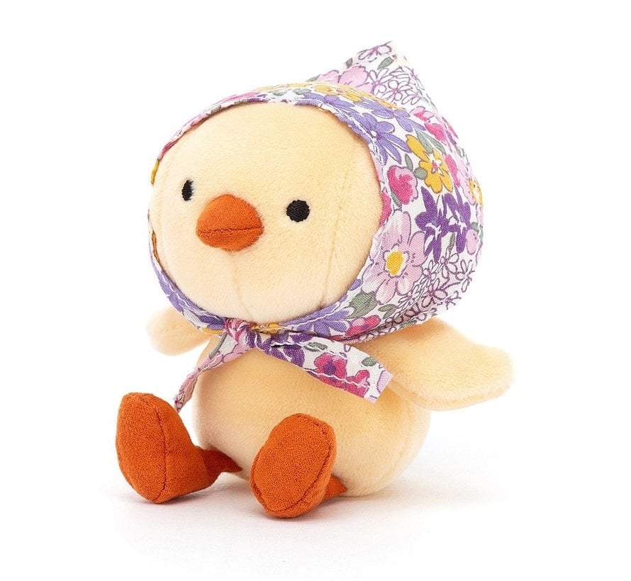 Knuffel Kuiken Betty Bonnet Yellow Chick