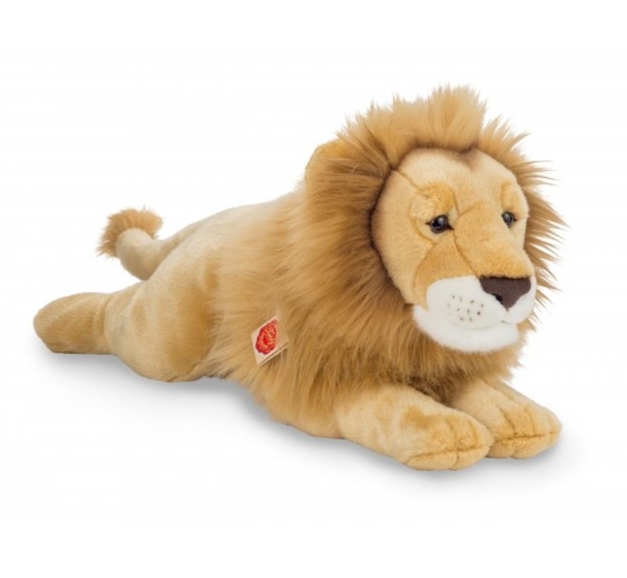 Stuffed Animal Lion Lying Down 55 cm