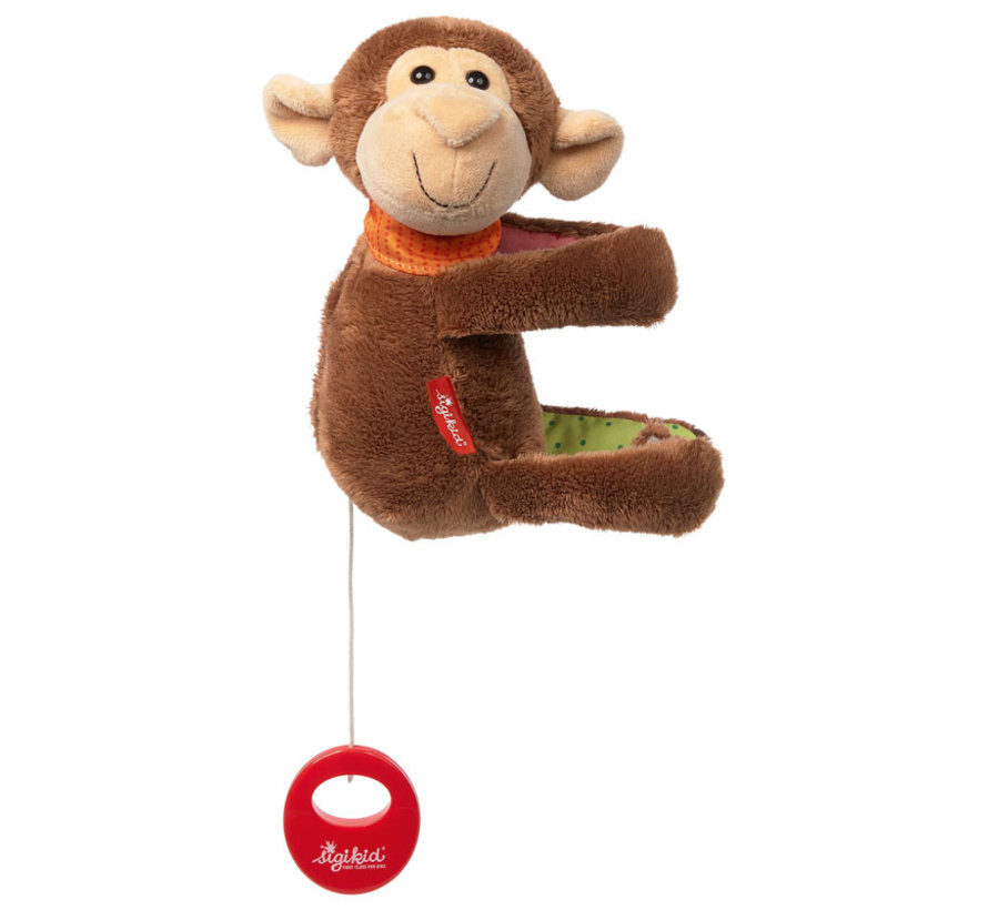 Hanging musical monkey