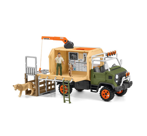 Schleich Animal rescue large truck 42475