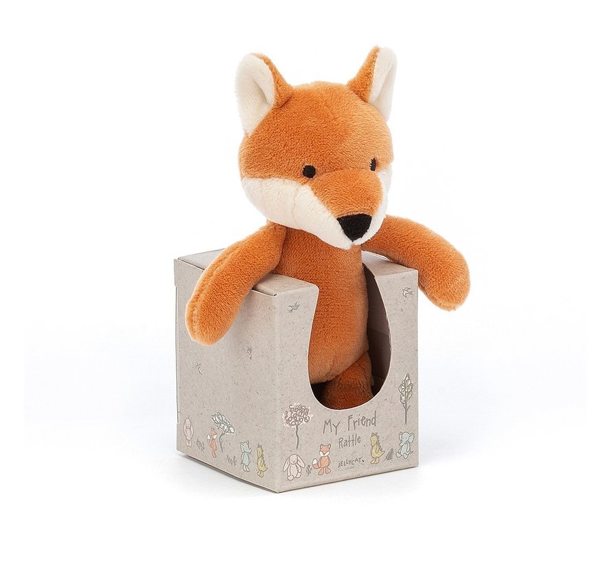 Knuffel Vos My Friend Fox Rattle