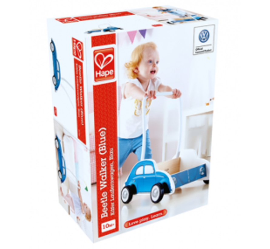 Loopwagen VW Kever Blauw