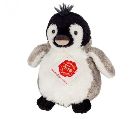 Hermann Teddy Knuffel Pinguin 14 cm