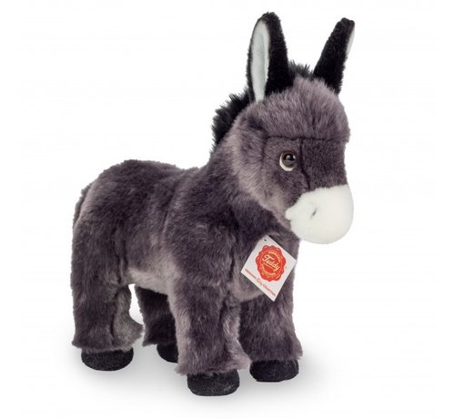 Hermann Teddy Stuffed Animal Donkey Standing 25 cm