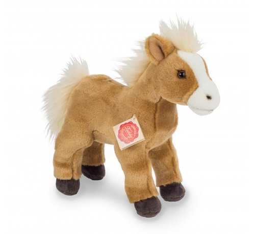 Hermann Teddy Stuffed Animal Horse Standing 25 cm