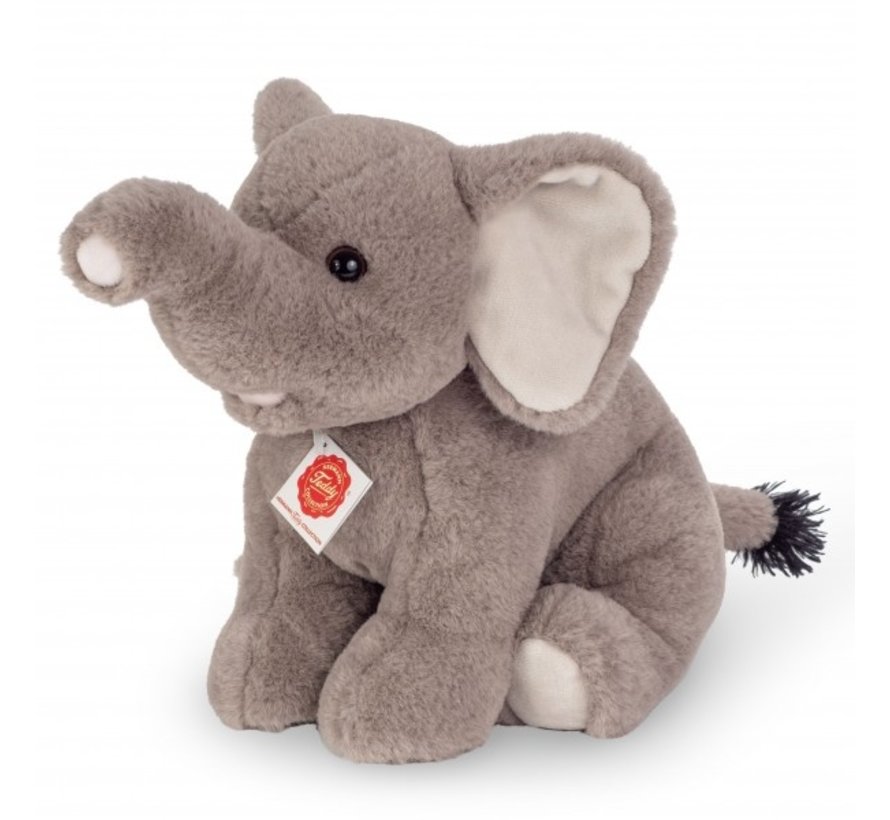 Knuffel Olifant Zittend 35 cm