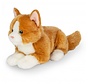 Stuffed Animal Cat Red 20 cm