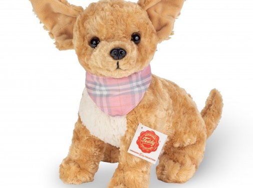 Hermann Teddy Knuffel Hond Chihuahua