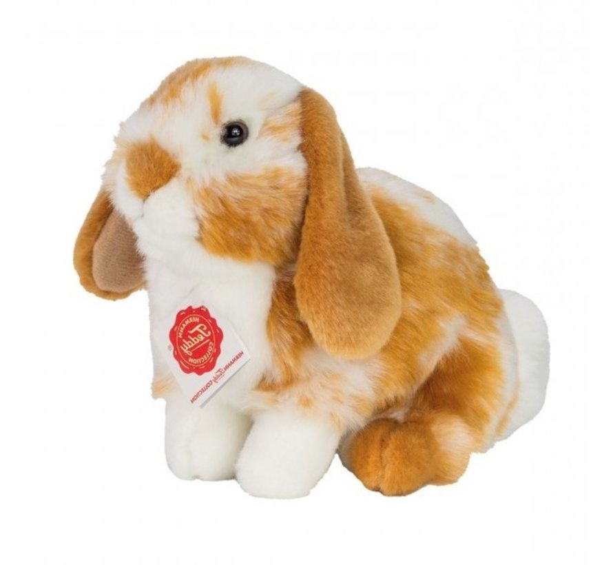 Stuffed Animal Hare Sitting Brown