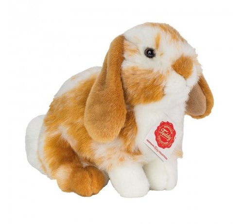 Hermann Teddy Stuffed Animal Hare Sitting Brown