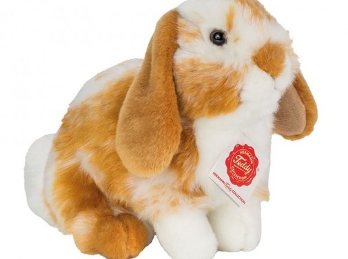 Hermann Teddy Stuffed Animal Hare Sitting Brown