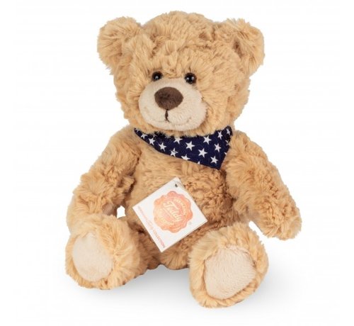 Hermann Teddy Knuffel Teddy 23 cm Beige of Bruin