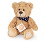 Knuffel Teddy 23 cm Beige of Bruin