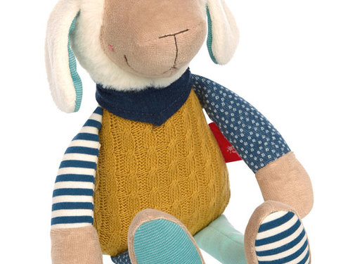 sigikid Stuffed Animal Sheep Patchwork Sweety