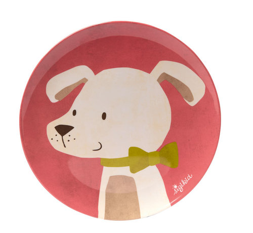 sigikid Melamine plate dog Little Forest Friends