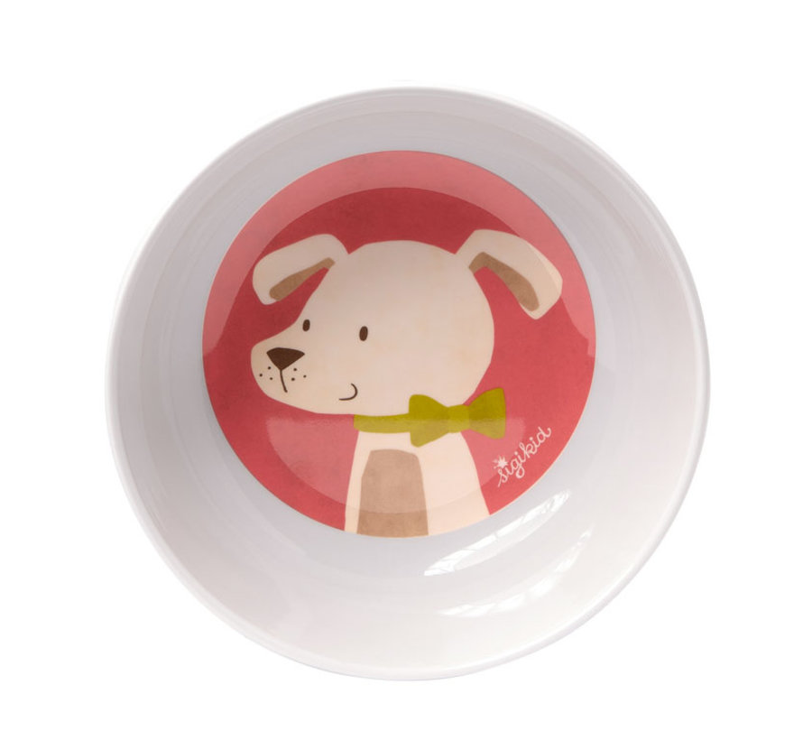 Schaaltje Melamine Hond