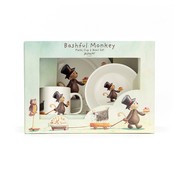 Jellycat Servies Set Bashful Monkey Kom, Kopje en Bord