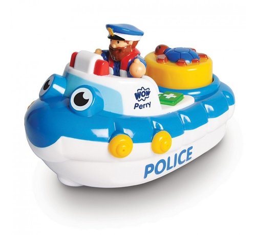 Wow Toys Politieboot Perry Police Boat