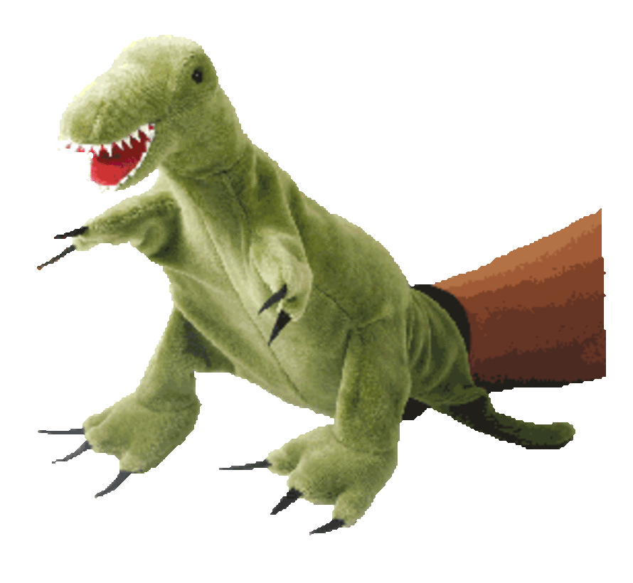 Handpuppet T-rex