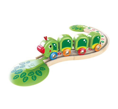 Hape Trein Rups Caterpillar Train Set