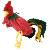 Beleduc Handpuppet Rooster