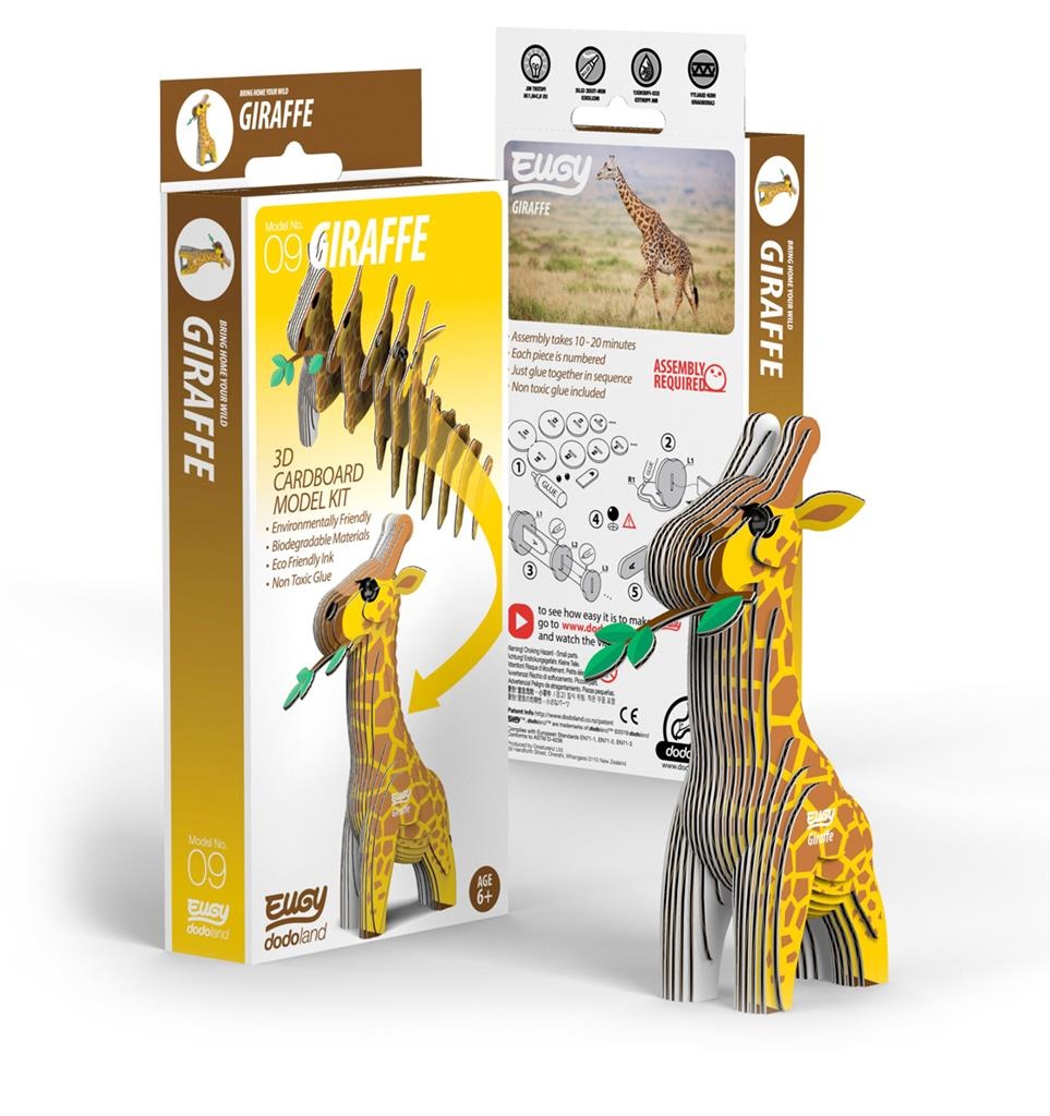 Ongepast Handig staal Eugy 3D Bouwpakket Giraf - HOUTENDIERSHOP.com