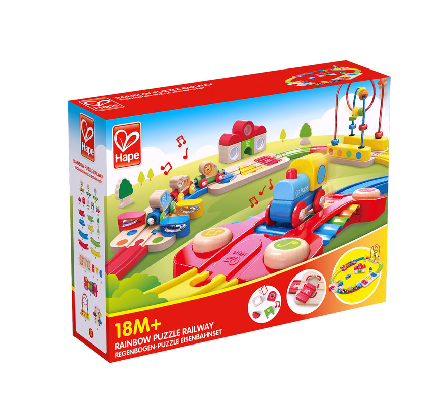 Rainbow Puzzle Railway