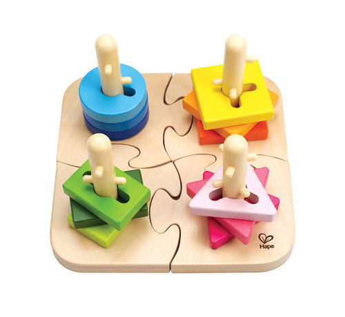 Hape Puzzel Vorm en Kleurherkenning