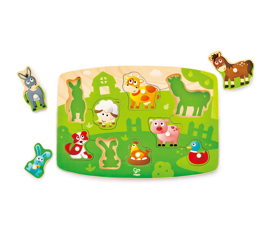 Farmyard Peg Puzzle