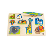 Hape Wild Animals Peg Puzzle