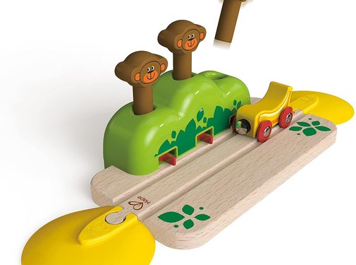 Hape Spoordeel Monkey Pop-Up Track