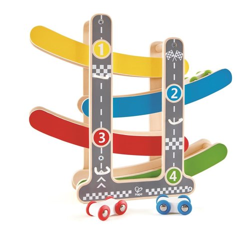 Hape Knikkerbaan Autobaan Fast Flip Racetrack