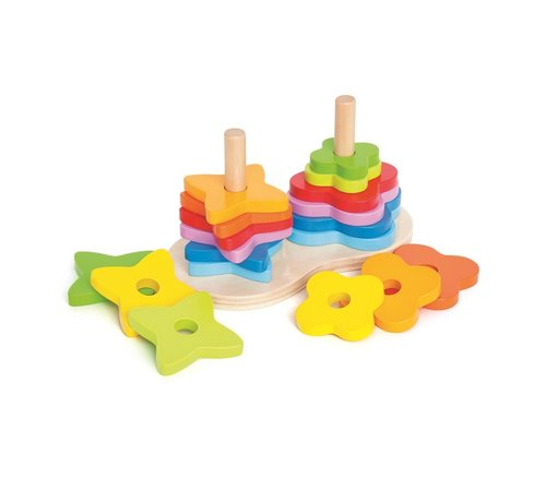 Hape Double Rainbow Stacker