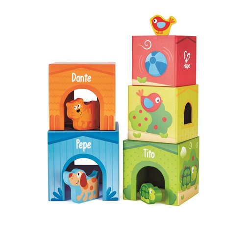 Hape Stapeltoren Pepe&Friends